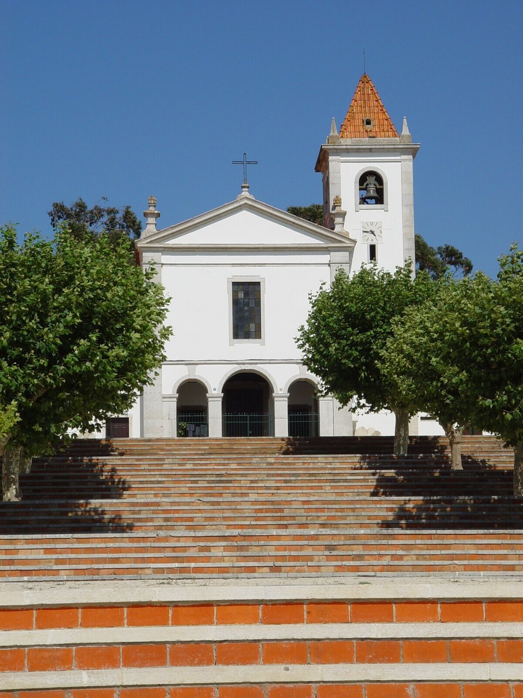 A escadaria do Santuário